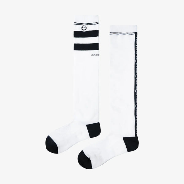 GFJ Unbalanced Knee Socks