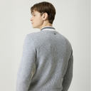 PXG KOREA Men Winter Half Zip-Up Windproof Sweater