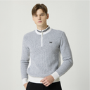 PXG KOREA Men Winter Half Zip-Up Windproof Sweater