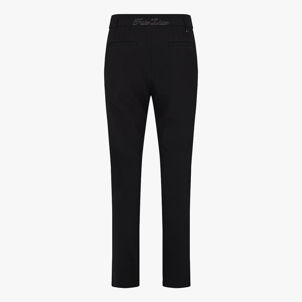 Fairliar Women Back Logo Slim Pants