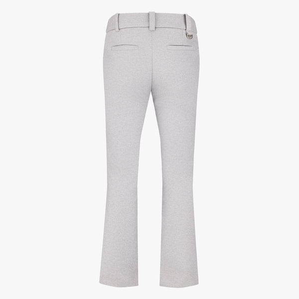 Fairliar Women Ribbon Pocket Bootscut Pants