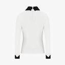 Fairliar Women Velvet Ribbon Tshirt