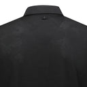 ANEW GOLF MEN JACQUARD COLLAR SHORT T-SHIRT (BLACK)