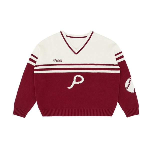 Piv'vee Women Baseball Sweater