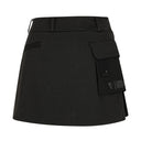 AMAZINGCRE WOMEN PLATE ALEX JQD CARGO SKIRT