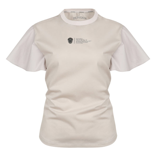 AMAZINGCRE WOMEN HYBRID ROUND T-SHIRT