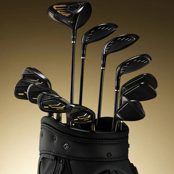 Honma Men Beres 09 Black 13-piece Package Set (Golf bag Included)