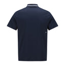 ANEW GOLF MEN MESH BLOCK KNIT COLLAR SHOT T-SHIRT