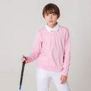 Gentle Green Junior Contrast Collar T-Shirt