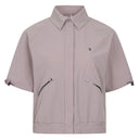AMAZINGCRE WOMEN AIR CIRCUIT HIVE COLLAR T-SHIRT