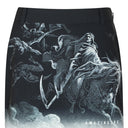 AMAZINGCRE WOMEN DANTE'S INFERNO PATTERN SKIRTS