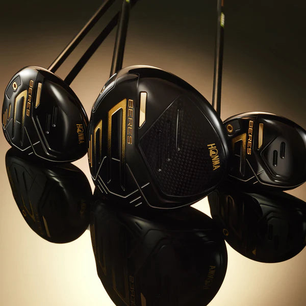 Honma Men Beres 09 Black 13-piece Package Set (Golf bag Included)
