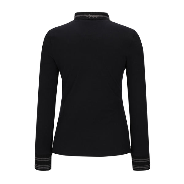 Anew Golf 2024FW Women Knit Collar Long T-Shirt