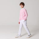 Gentle Green Junior Contrast Collar T-Shirt