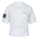 AMAZINGCRE WOMEN AIR CIRCUIT HIVE TECH MESH T-SHIRT