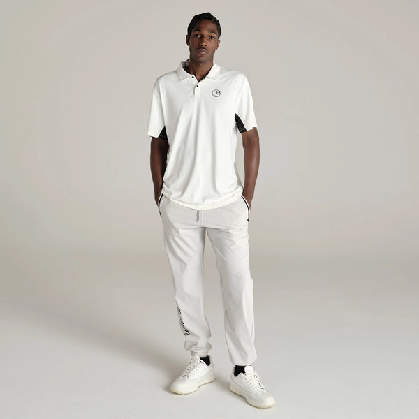 Malbon Golf Men Performance Pique Polo