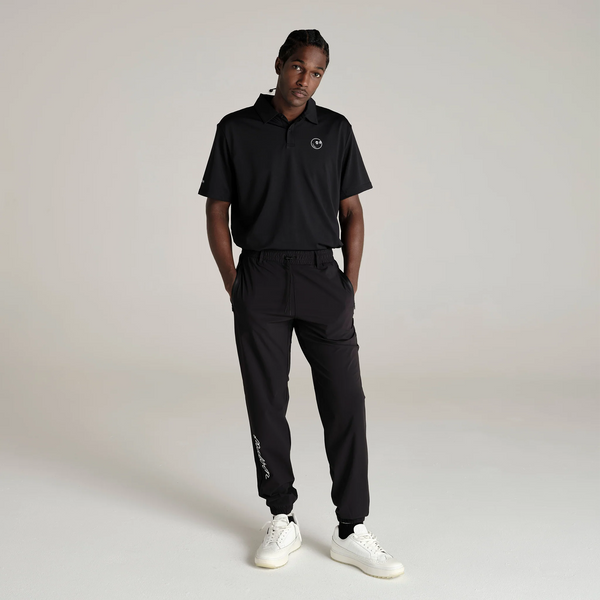 Malbon Golf Men Performance Pique Polo