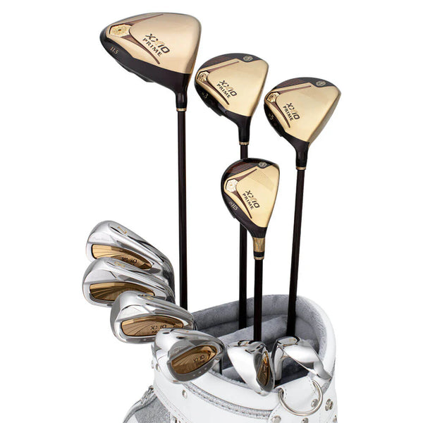 XXIO LADIES ROYAL EDITION 6 PREMIUM COMPLETE 10PC SET (GOLF BAG INCLUDED)