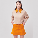 Cellty Elastic Corduroy Skirt (7074804826302)