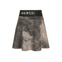 Amazingcre Women Marble Galaxy Tech Jersey Flare Skirt (7423754371262)