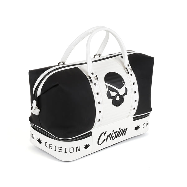 Crision-Variation-Collection-Boston-Bag-WHITE/BLACK (7095533273278)