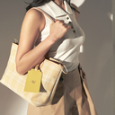 AOW Leather Plaid Bag (7088206020798)