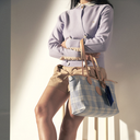 AOW Leather Plaid Bag (7088206020798)