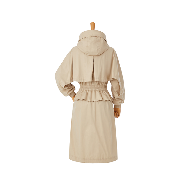 AOW Peplum Rain Coat