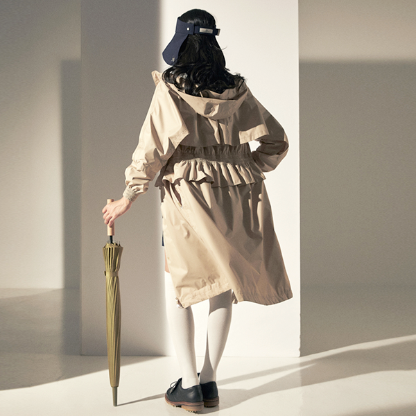 Peplum 2025 rain jacket