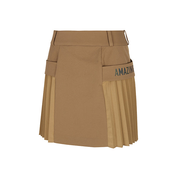 Amazingcre-Women-Cargo-Pleats-Skirt (7455597232318)