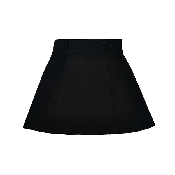 Cellty Balanced Plain Short Skirt (7214890025150)