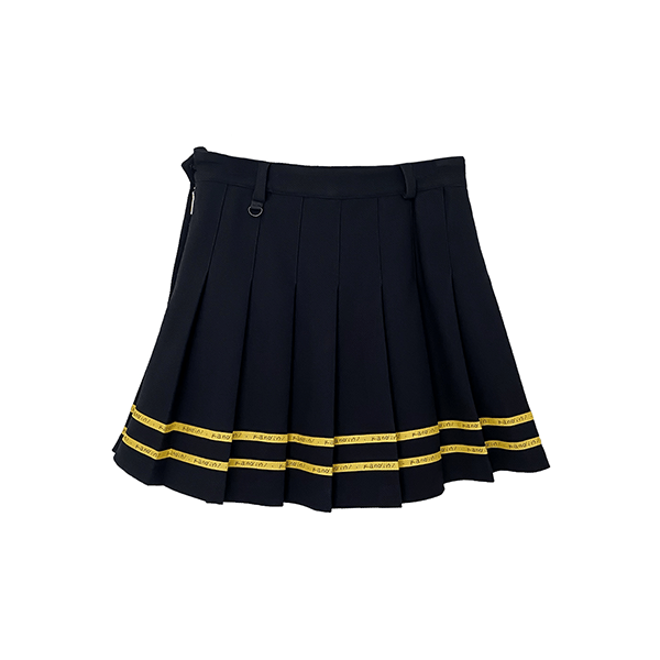 Kandini Black Essential Pleated Skirt
