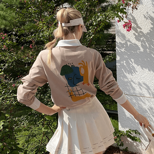 Boyfriend polo outfit best sale