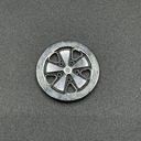 Scotty Cameron 2021 Wheel Hit And Run Black/Blue Ball Coin Marker (7321083707582)