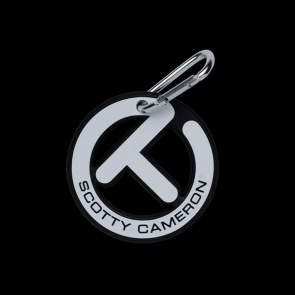 Scotty Cameron Circle T Putting Disc White Bag Tag Scotty Cameron Circle T Putting Disc White Bag Tag