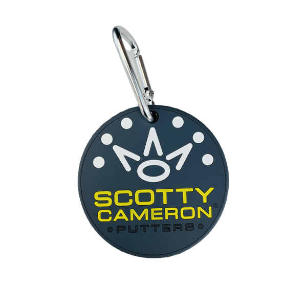 Scotty Cameron Tour Only Grey & Yellow Putting Disc Bag Tag
