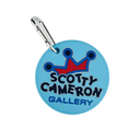 Scotty-Cameron-Light-Blue-Wasabi-Warrior-Putting-Disc-Bag-Tag (7226369376446)