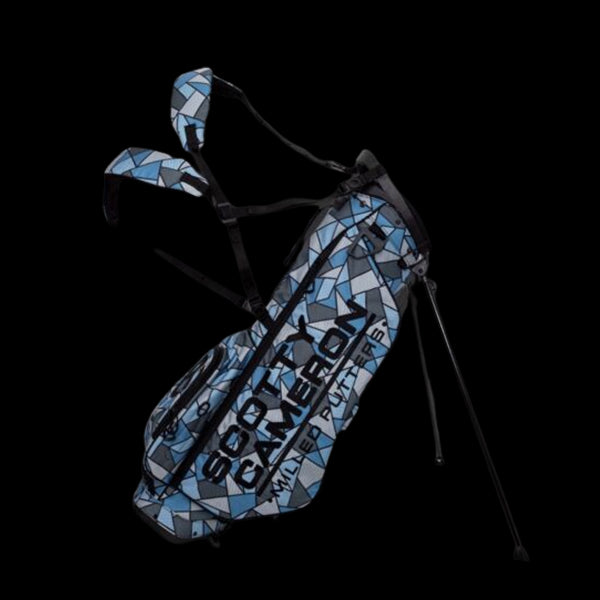Scotty- Cameron -Putters- Neo- Camo- Blue/Gray- Wanderer- Golf- Stand- Bag (7537753030846)