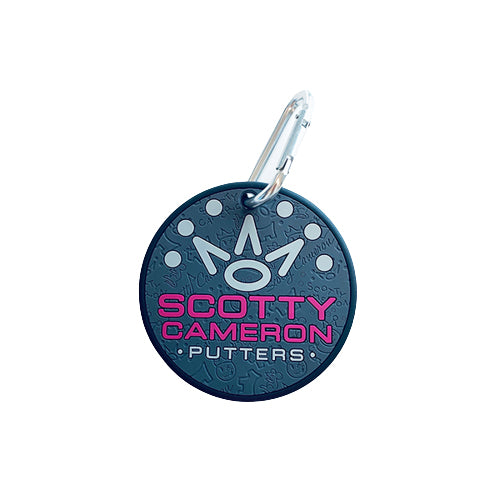 Scotty Cameron Yin Yang Purple Milled Bag Tag Mardi Gras Scotty Cameron Yin Yang Purple Milled Bag Tag Mardi Gras