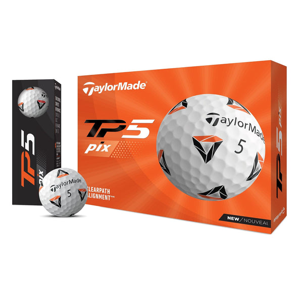 Balles de golf TaylorMade TP5 Pix