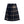 C De Noirs Women's Classy Check Skirt (7083773493438)