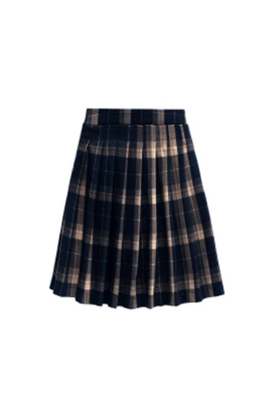 C De Noirs Women's Classy Check Skirt (7083773493438)