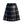 C De Noirs Women's Classy Check Skirt (7083773493438)
